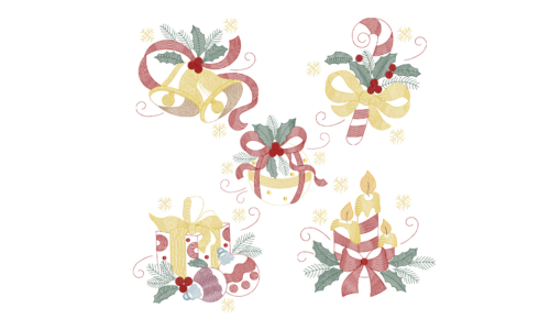 Matrizes de Bordado – Coleção Natal Requintado