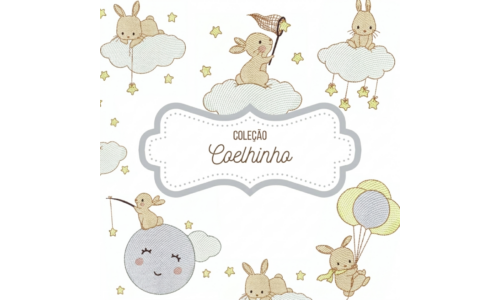 Matrizes de Bordado - Coleção Coelhinho